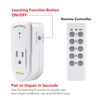 BN-LINK ES1513-5-2 Wireless Remote Control Outlet with Extra Long Range