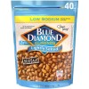 Blue Diamond Almonds Low Sodium Lightly Salted Snack Nuts, 40