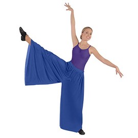 Eurotard Women's Adult Palazzo Pants - 13696 - Royal Blue XS