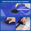 540 L/142 gal Water Bladder Storage Containers, Foldable Portable Water