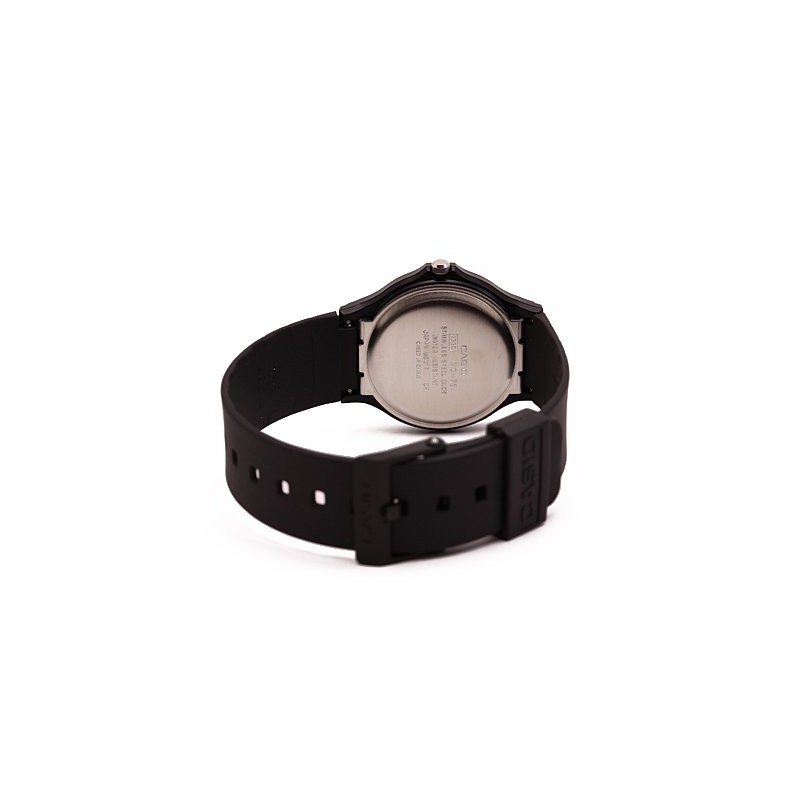 Casio Quartz MQ-71-4B Men's Watch, Black/Orange, sports