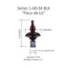 Retrospec Creations 25 Each for 3/4” Plastic Finial Tops for