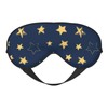 Sleep Eye Mask Doodle Yellow Stars Sleep Mask for Women
