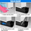 ToLanbbt Garage Door Bottom Rubber Seals 20 FT Garage Door