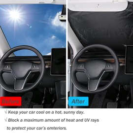 ar Windshield Sun Shade | Reflector Sunshade Offers Ultimate Protection for Car Interior