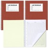 gisgfim 1 Pack Minimalist Carbonless Chemistry Lab Notebook 8.5x11 Inch