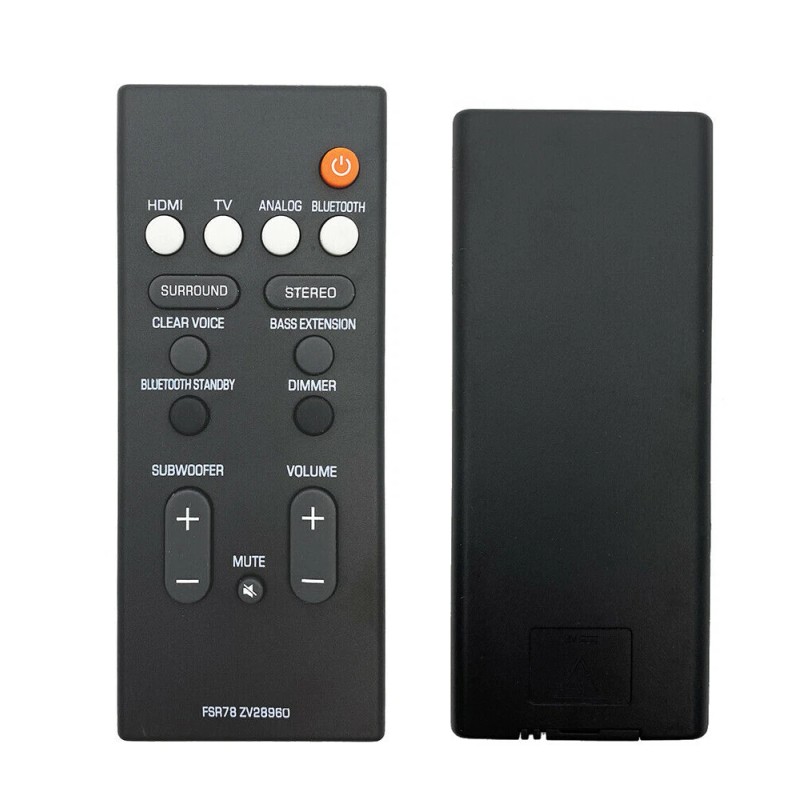 For Yamaha FSR78 ZV28960 Remote For Yamaha Soundbar YAS-106 ATS-1060