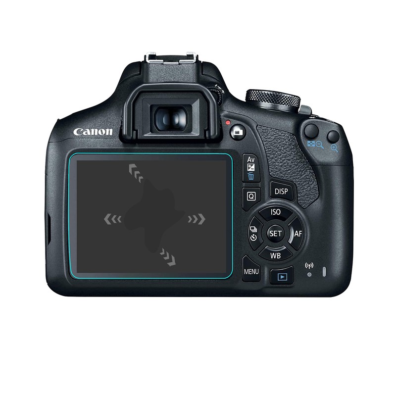 Mr.Shield [3-Pack] Screen Protector For Canon EOS Rebel T7 T6