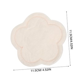 Ipetboom 2 Pairs Breathable Nursing Pads Women Breast Pads Absorbent Breast Pads Reusable Breast Cushions