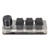 USB Mini 3 Key Keypad with Knob DIY Programmable Type