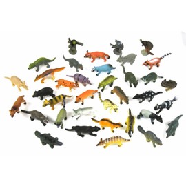 Miniblings 34X Wildlife Set Wild Animals Animal Figure Figures Figurines Toy Toys