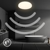 B.K.Licht - LED Ceiling Light with Motion Sensor, 3 m