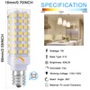 TAIYALOO Dimmable E12 LED Candelabra Bulbs C7, E12 60 Watt