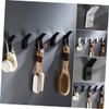 LABRIMP Bathroom Wall Hooks 3 Pack Aluminum Hangers Over The