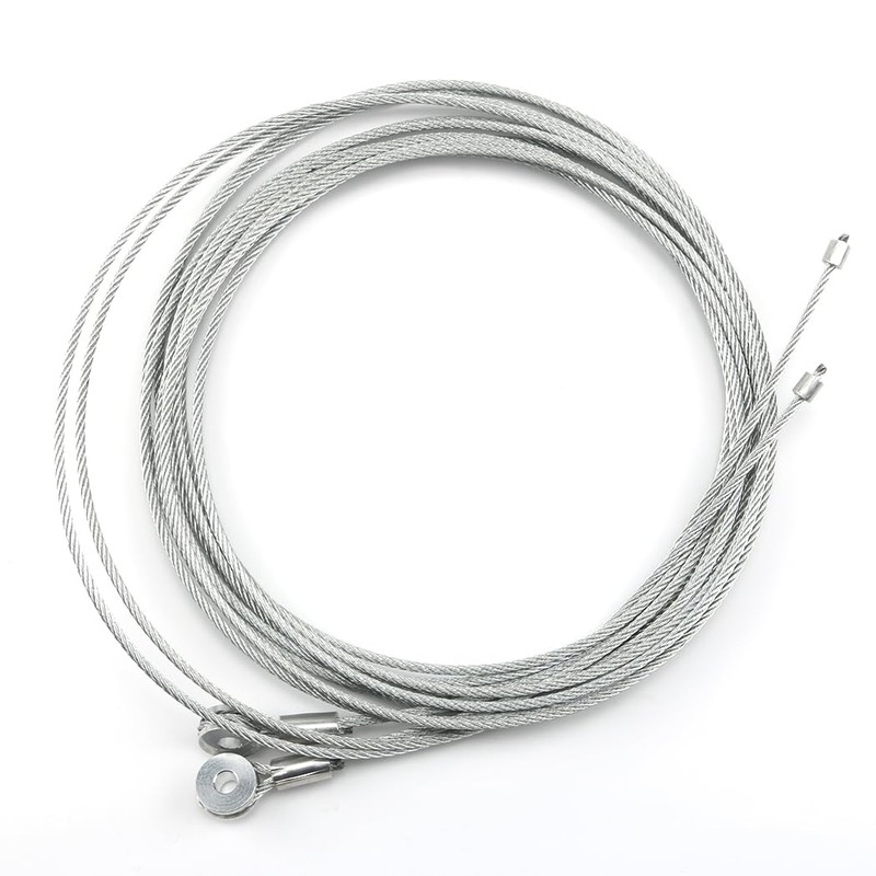 2PCS 150" Replacement Cable Wire - Enclosed Cargo Trailer Ramp