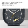 Rhythm (RHYTHM) Alarm Clock Analog Electronic Sound Alarm (with Snooze)