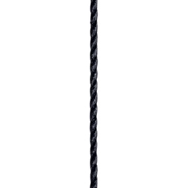 HONGDA Tarred Bank Line Twine, 1920 Feet Nylon Twine #9 Bank Line-Black Nylon String 1.1mm, Black Strong Twisted Seine Rope Ideal for Gardening, Construction, Gear Tying, Jungle Survival