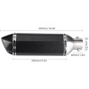 Unbranded 38-51mm Slip-on Exhaust Tail Pipe Motorcycle DB Killer For