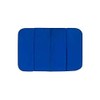 Asahi Koyo Portable Cushion, Foldable, Navy, Zabuton, Leisure Cushion, Approx. Length 10.2 x Width 14.6 x Thickness 0.5 inches (26 x 37 x 1.2 cm), Compact, Easy to Carry, Storage Bag Included, For 1 Person