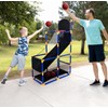 Toolzia Kids Arcade Basketball Game Set with Hoop & 4 Balls