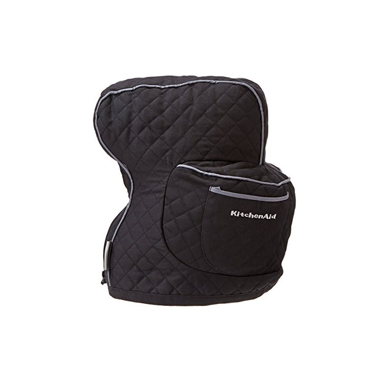 KitchenAid KSMCT1OB KSMCTIOB Fitted Stand Mixer Cover - Onyx Black