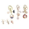 [villageriver] Japanese Souvenir Keychain for Foreigners, Mt. Fuji, Cherry Blossoms,