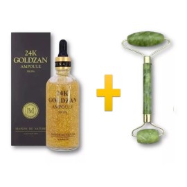 GROUP  Rodillo De Jade  + Colageno Serum  24k