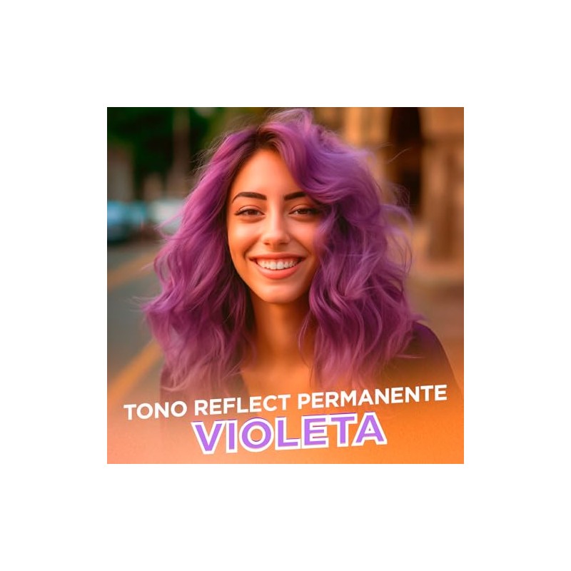 KÜÜL Color System Tono Reflects Violeta Tinte Permanente Brillo Color