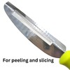 Fruit Peeler Cutter Vegetable Knife Double Blade Stainless Steel for