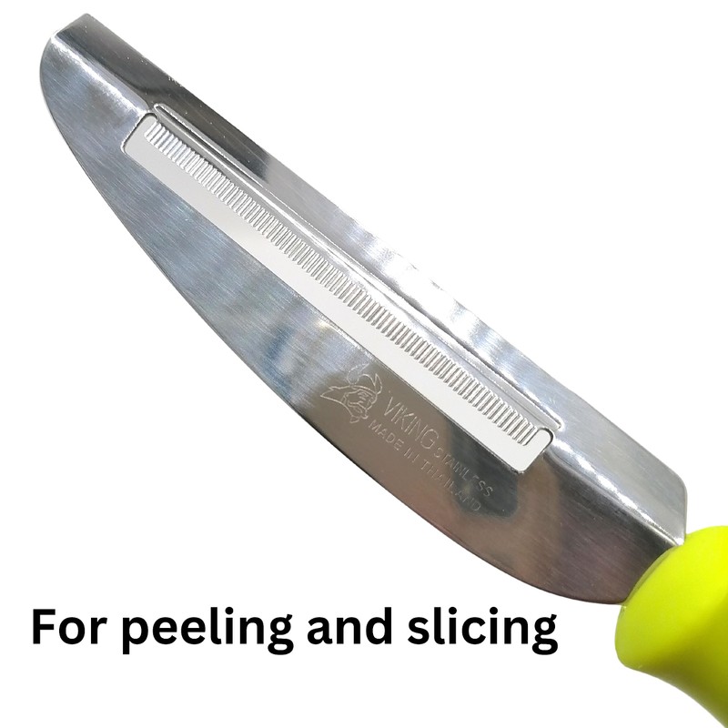 Fruit Peeler Cutter Vegetable Knife Double Blade Stainless Steel for