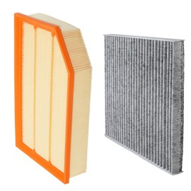 Cabin and Engine Air Filter Set for Wrangler 2018-2025(2.0L/3.6L only), Gladiator 2020-2025(3.6L only), Replaces 68301863AA 68257030AA CF12450 WA10841