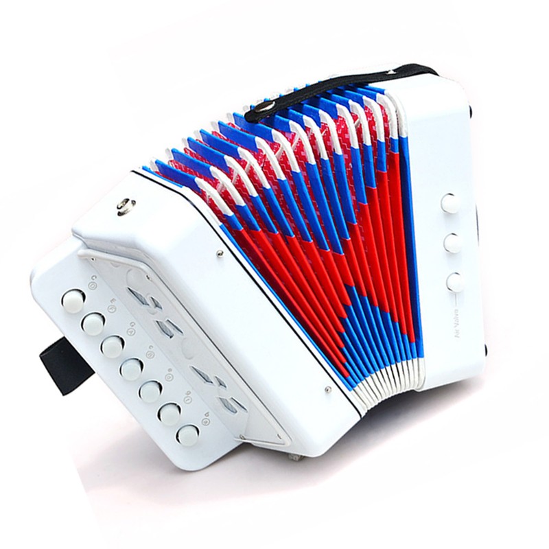 Accordion Toy Children Accordion Musical Instrument 2 Bass 7 Keys