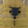Military Tactical Gear Retractor, Molle Tactical Gear Tether, and a