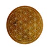 Budawi® Soapstone Coasters Set Round Flower of Life 7 Pieces