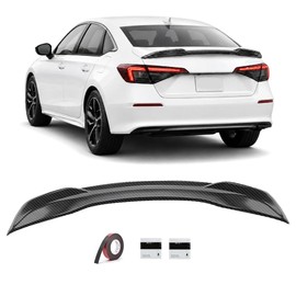 Honda Civic Spoiler for 2022-2026 11th Gen Sedan(Glossy Carbon Fiber)