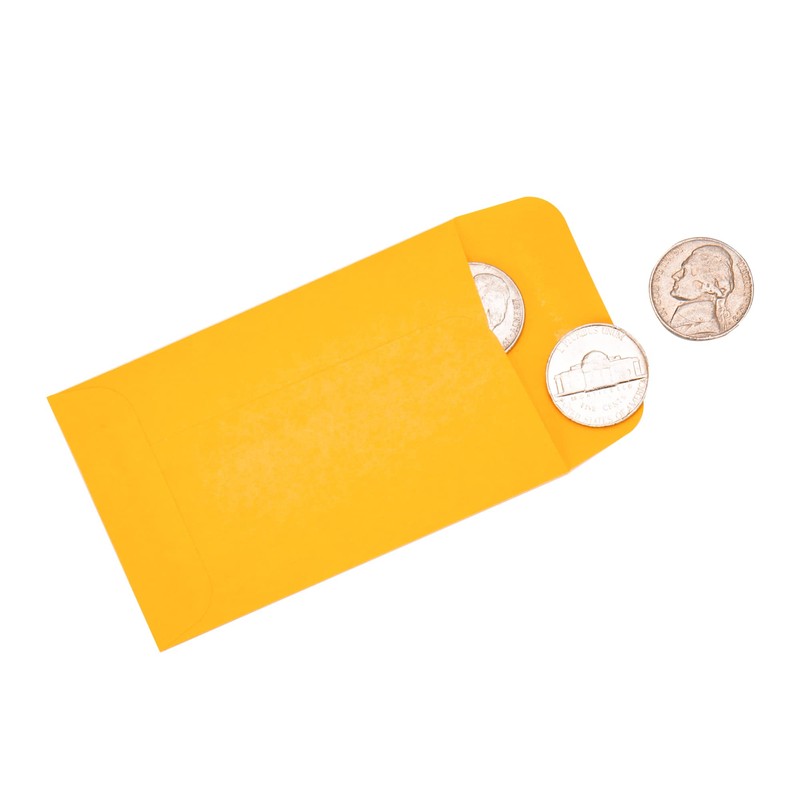 ESSENTIAL #1 100 Piece Coin Envelopes 2.25" x 3.5" with