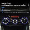 AC Climate Control Knob Outer Ring Covers Interior Trim for