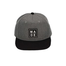 Sterntaler Boys' Baseball Cap Small Block Stripes Baseball Cap, smoke Grey