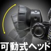 GENTOS(ジェントス) LED ヘッドライト 小型 単3電池式 80ルーメン GTR-831D アウトドア 防災 赤色サブLED