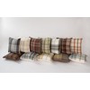 Cuthbert and Black Highland Mist Tartan 16n x 16n Cushion