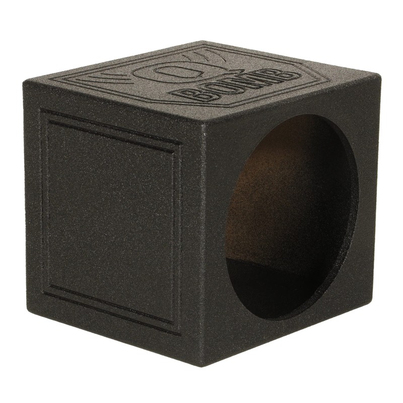 QPower 12 Inch Single Sealed Subwoofer Enclosure, Car Audio Sub