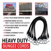 Miloo Rubber Bungee Cords with Hooks - Heavy Duty Tarp