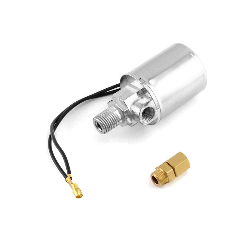 QWORK Air Horn Solenoid Valve, 1/4" NPT 12V Electric Air