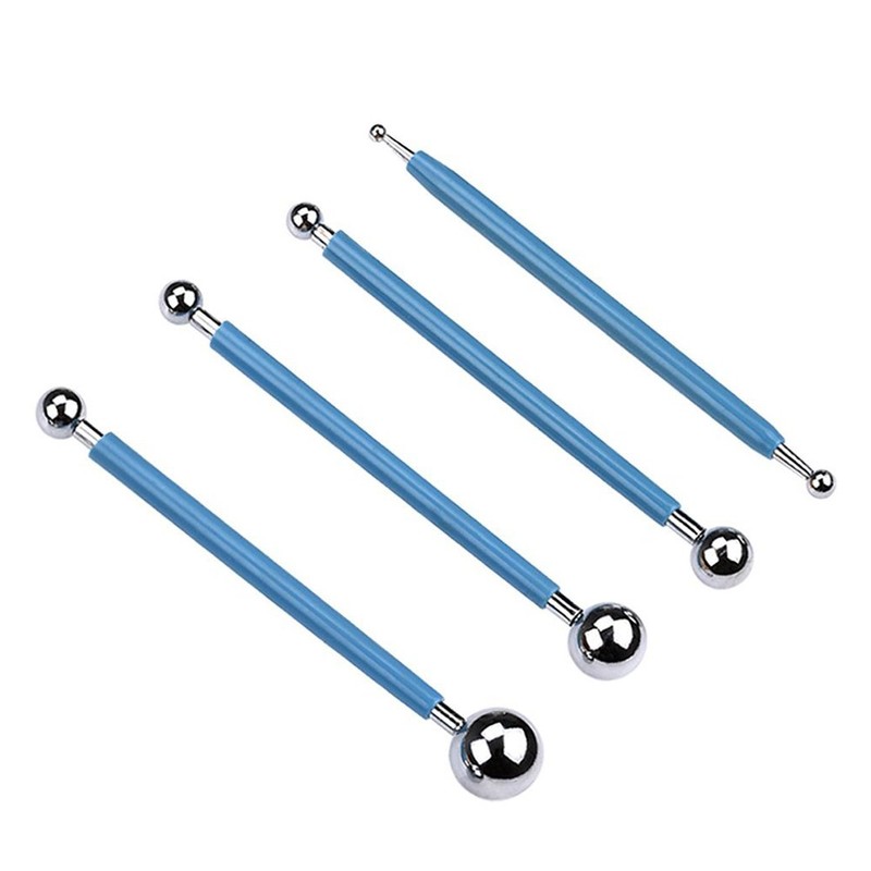 ODETOJOY Sculpting Tools Ball Stylus Dotting Tools Clay Modeling Tools