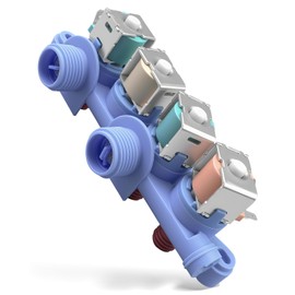 WH13X26637 WH13X24058 Washer Water Inlet Valve Assembly Compatible With GE Washers GTW680BSJ4WS GTW680BSJ5WS GTW685BPL0DG GTW680BSJ6WS GTW750CPL1DG, Replaces WH13X26637-25PK PS12171559 4546358