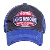 King Kerosin Men's Hi-Octane Baseball Cap, blue/black