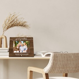 FLDAS Great Grandkids Picture Frame 8x10, Great Grandparents Gifts Picture Frames, Great Grandkids Photo Frame 5X7, Mothers Day Gifts for Great Grandma,Great Grandkids Make Life Grand picture frame