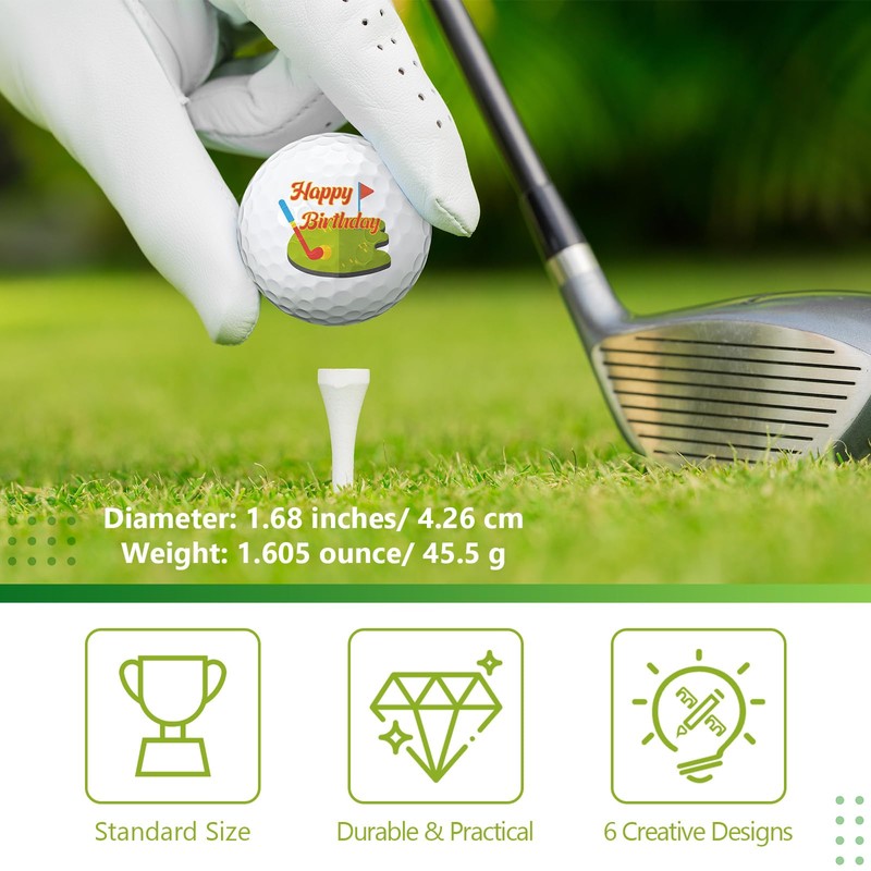 Sinmoe Golf Ball Gift Set Funny Novelty Golfer Present for