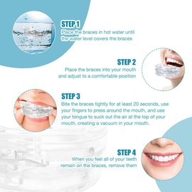 Anti Snoring Devices, Sleep Apnea Devices, Snore Stopper Effectively Solves Sleep & Snoring, Dental Lab Approved Protect Dental Health, Adjustable Snoring Aids for Men/Women