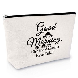 Humor Sarcasm Gifts for Coworkers Friend Makeup Bag Funny Gifts for Women Novelty Gift Cosmetic Bag Gift for Bestie Sister Birthday Christmas New Year Gifts for Friends Graphic Sarcastic Gift